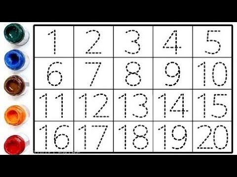 learning numbers 12345 for kids, 12345 song, 1234,12345,1to20