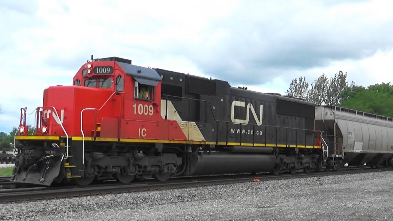 IC 1009 & 1012 (CN), Gilman, IL 6/21/2021 - YouTube