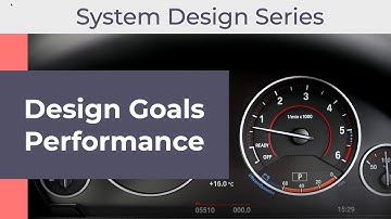 Performance Design Goals Optimization