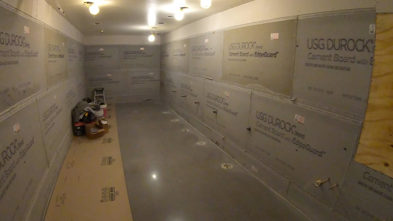Commercial Bathroom Tile Installation YouTube