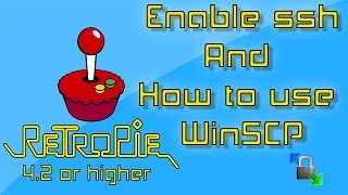 RetroPie Enable ssh And How To Use WinSCP To Transfer Files screenshot 4