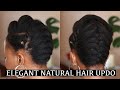 NATURAL HAIR UPDO|PROTECTIVE STYLING