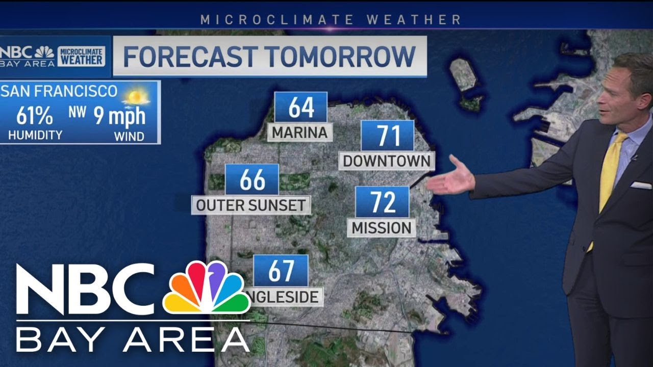 Bay Area Forecast: Warming up and latest rain outlook - YouTube