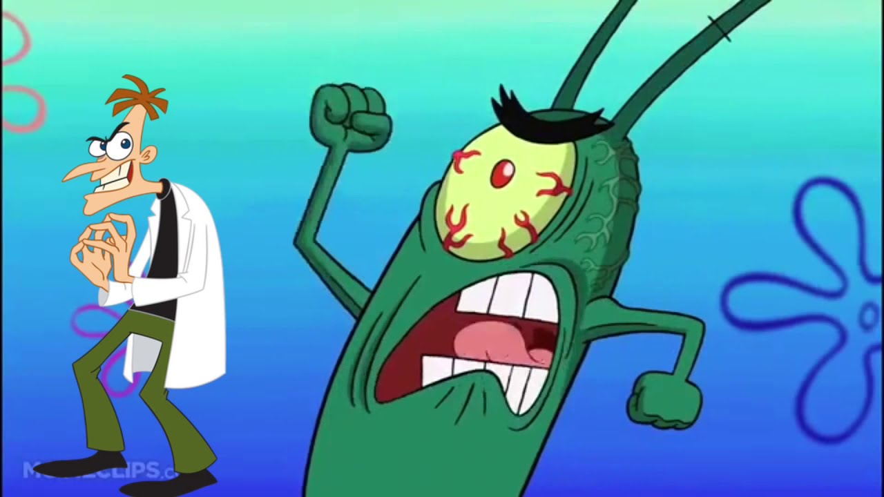 Phineas and Ferb portrayed by Spongebob