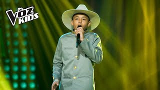 Video voorbeeld van "Mario Alejandro canta Una Casita Bella Para Ti - Audiciones a ciegas | La Voz Kids Colombia 2018"