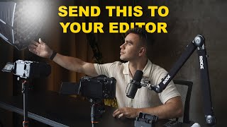 How I send my editor all the footage (and get zero changes)