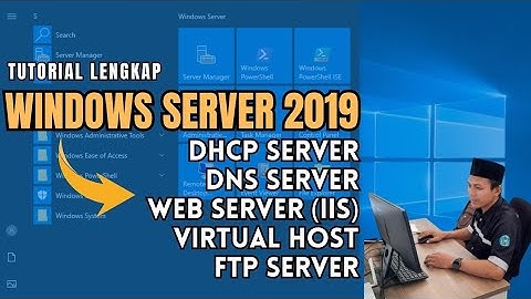 Tutorial Lengkap Seting Konfigurasi Windows Server 2019