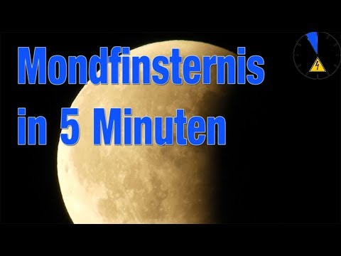 Mondfinsternis 27.07.2018 in Viechtach lunar eclipse timelapse