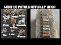 9 Metal Melt Down - Nordic Gold Tin Zinc Copper Bronze Brass Lead - ASMR Metal Melting - BigStackD