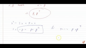 If one root of `x^2 +px+1=0` is the cube of the other root,then p is