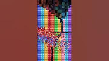 Impossible to pass the level.   #games #tetris  #impossiblelevel #gaming #tetrischallenge