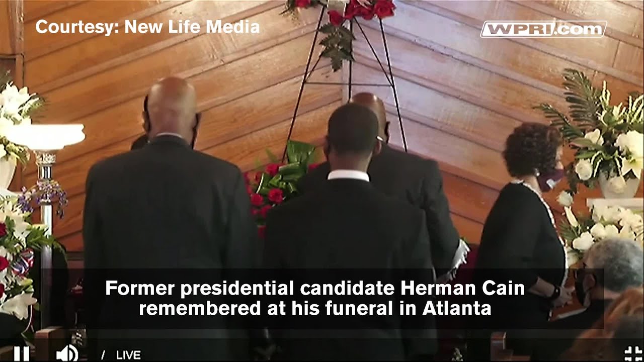 VIDEO NOW: Herman Cain remember at his funeral - YouTube