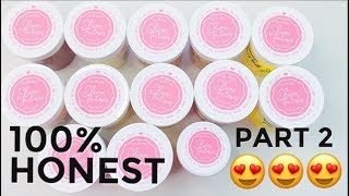 HUGE SLIME FANTASIES FAMOUS INSTAGRAM SLIME REVIEW 100% HONEST | part 2: cloud slime & more