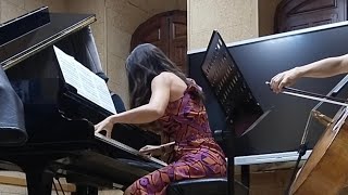 Romance by Alexander Scriabin for Cello and piano (rehearsal)