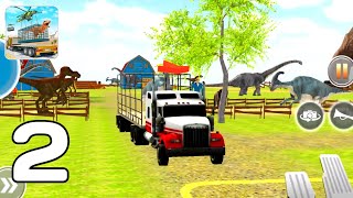 Angry Dinosaur Zoo Transport - City Mode Parasaurolophus Part 2 (Android GamePlay Walkthrough) screenshot 4