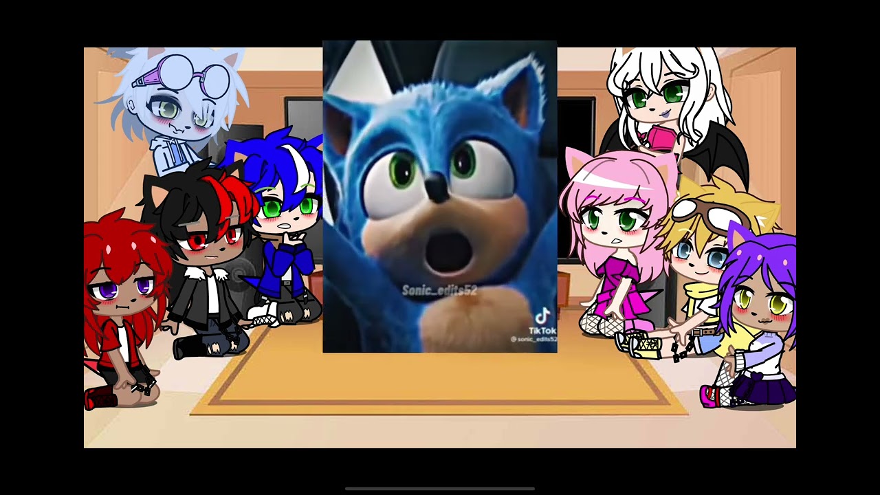 Sonic friends react to themselves || los amigos de Sonic reaccionan a si mismo || STH|thank gracias