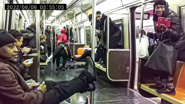 1 Hour of Most Disturbing NYC Subway Moments Caught on Camera