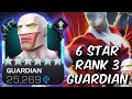 6 Star Rank 3 MAX BOOSTED Guardian GOD MODE! - 25,000+ CC INSANITY - Marvel Contest of Champions