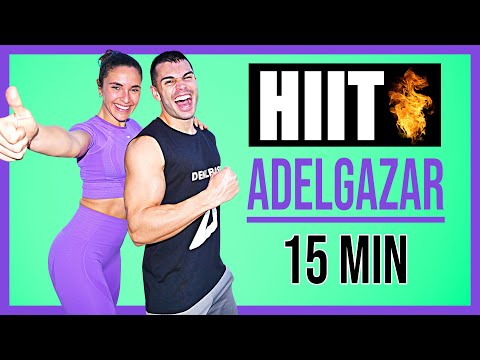 Rutina de ejercicios para *ADELGAZAR RÁPIDO* 🔥 Cardio INTENSO HIIT 15 MINUTOS ► QUEMAR GRASA En Casa