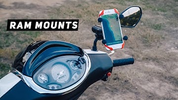 Ram Mount Setups for Piaggio Fly | Mitch