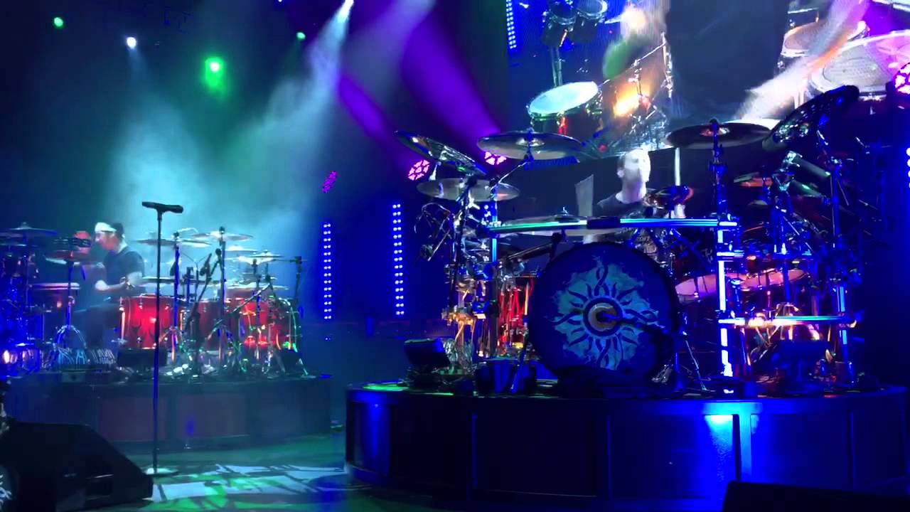 Godsmack drum battle Live Las Vegas YouTube