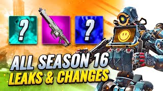 ALL SEASON 16 LEAKS & CHANGES SO FAR! (Apex Legends)