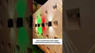 Luminaria Solar De Parede