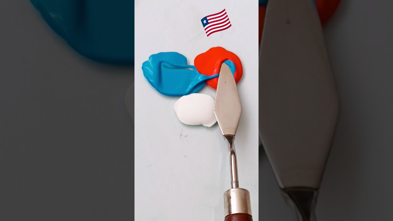 Liberia 🇱🇷 flag mixed #shortvideo #viral #shorts
