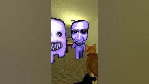 Ao Oni And Fuwatti Chasing in Liminal Hotel Nextbots Gmod