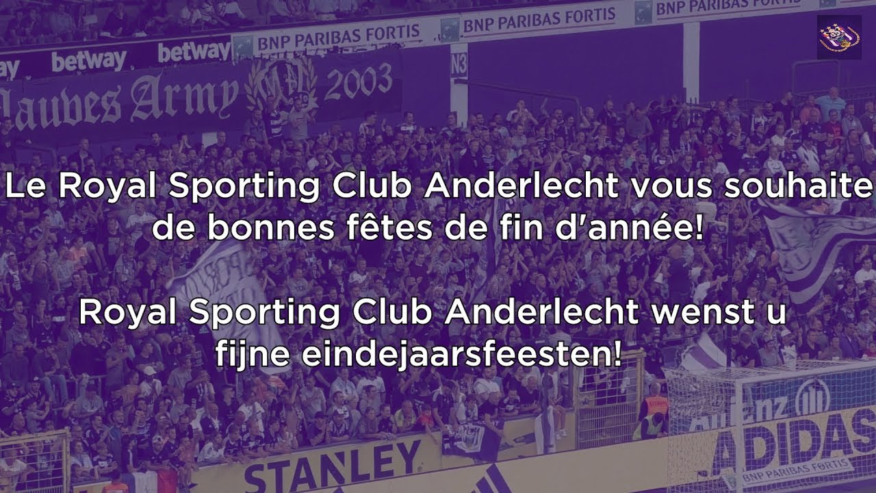 Site Officiel Royal Sporting Club Anderlecht