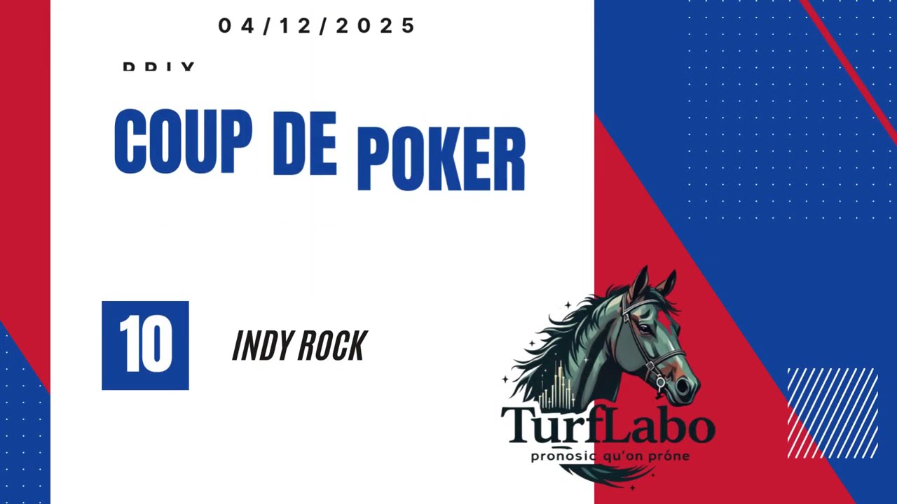 PRONOSTIC QUINTÉ+ JEUDI - PRIX JEAN BOILLEREAU 