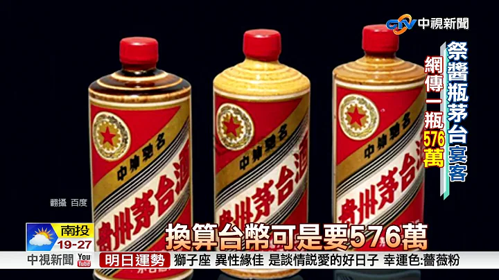 习金会贺礼曝光!中方"576万茅台"宴请金正恩│中视新闻 20180331 - 天天要闻