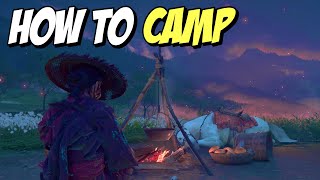 Ghost of Yotei How to Camp