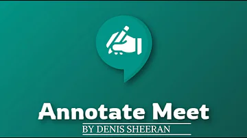 How do you write on Google Meet?