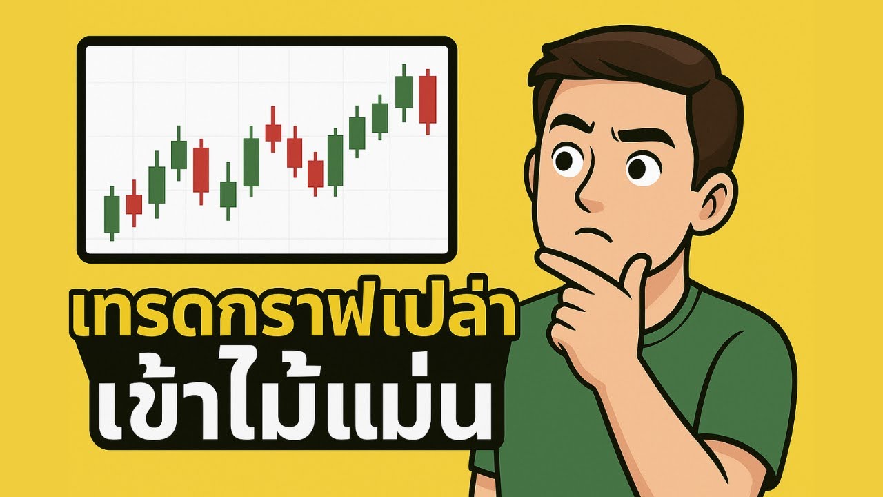 ⁣เทรดสั้นกราฟเปล่า 🔥เข้าไม้แม่นด้วยแท่งเทียน ไม่ต้องใช้อินดี้!