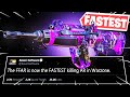 the FASTEST KILLING AR in WARZONE! (Cold War Warzone)