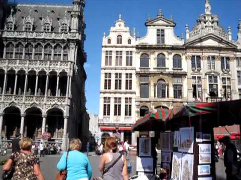 The Grand Palace (or Grote Markt) in Brussels