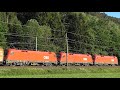 !!! 3 Taurus für 12 Wagon - Güterzug!!!😅  und andere ÖBB Züge in Vorarlberg bei Feldkirch