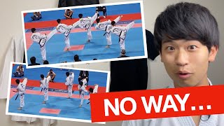 Karate Sensei Reacts To Taekwondo ITF Tul! screenshot 4
