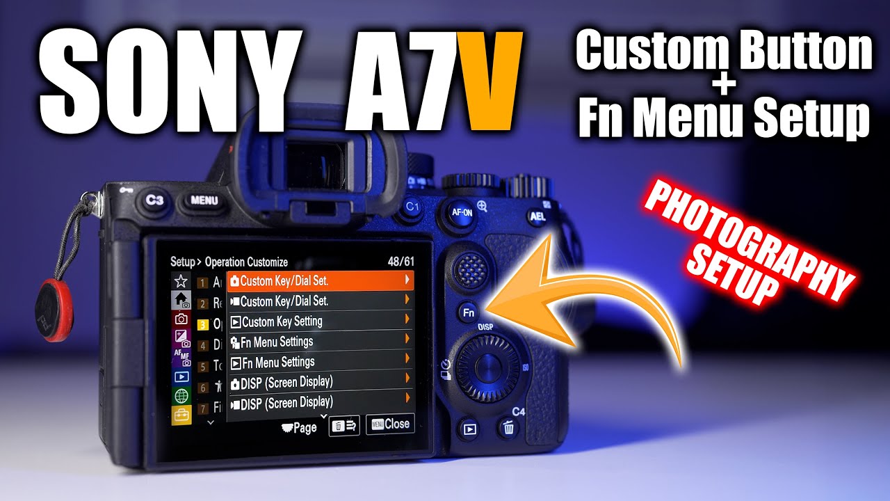Sony Camera Function Menu Sony A7V Custom button & Function Menu Setup (Photography) - YouTube