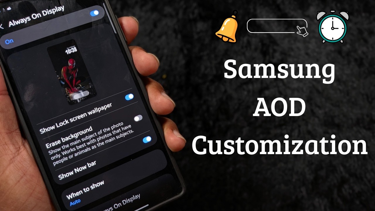 Настройка Always On Display от Samsung [One UI 8.5]