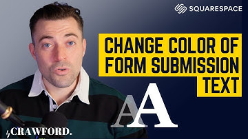 Change Color of Form Post-Submit Text on Squarespace