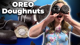 Krispy Kreme Oreo Glaze Doughnuts Review | Taste Test Tuesday