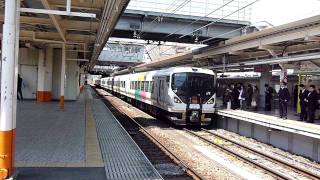 【JR】E257系0番台M-108　八王子発車