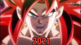 Evolution Of Veggito Xeno Ssj4 20182021