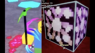 Azure mines | Newtonium pickaxe + FIRST AMBROSIA