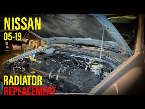 Nissan Frontier Xterra Pathfinder Radiator Replacement (Complete Guide)