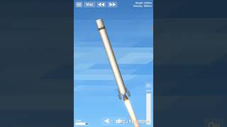 How not to land an orbital rocket booster (Spaceflight Simulator)