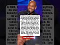 When Dave Chappelle Chose His Family Over $50 Million