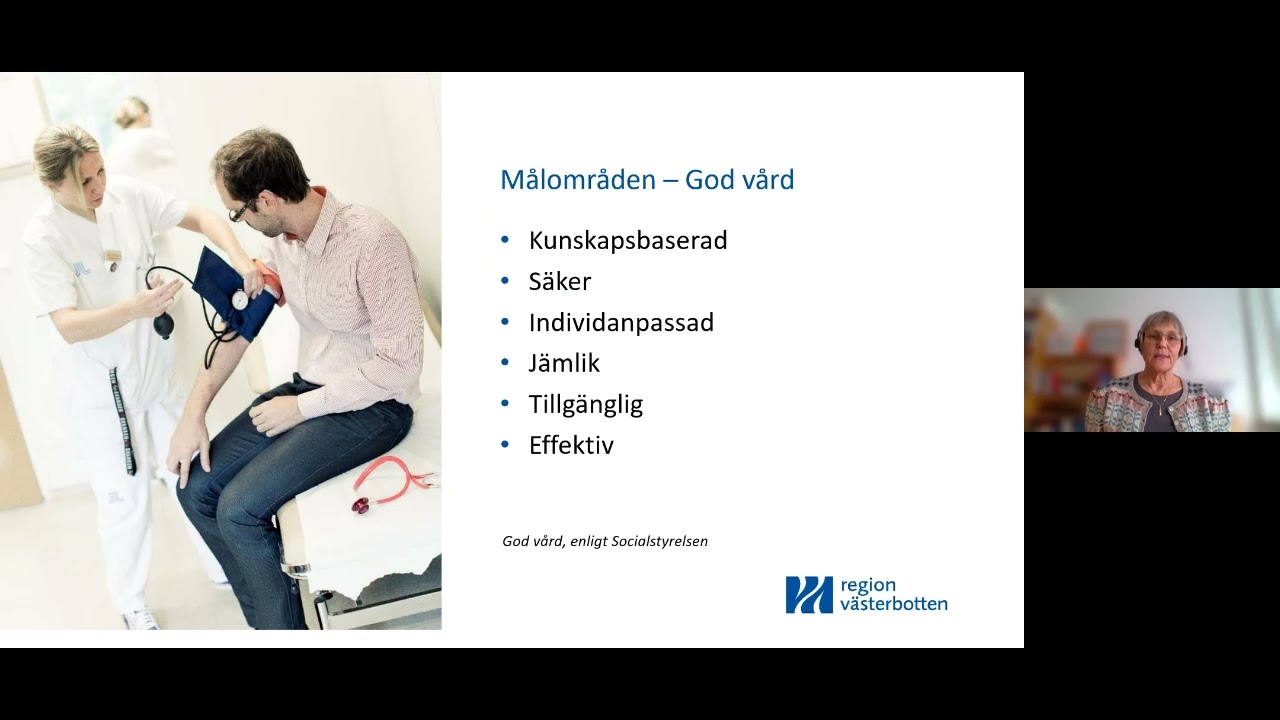 Presentation av vårdförloppet för Reumatoid artrit, RA